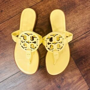 Tory Burch Butter Yellow Sandals